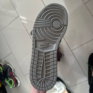 Nike Gray Textured Sole Sneakers